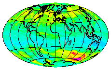 Ozone Field of 07 August 2004