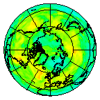 Ozone Field of 07 August 2004