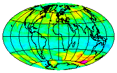 Ozone Field of 08 August 2004