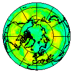 Ozone Field of 08 August 2004
