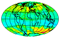 Ozone Field of 09 August 2004