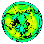 Ozone Field of 11 August 2004