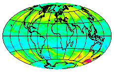 Ozone Field of 12 August 2004