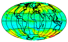 Ozone Field of 13 August 2004