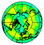 Ozone Field of 13 August 2004