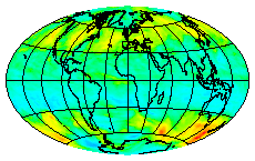 Ozone Field of 14 August 2004