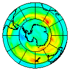 Ozone Field of 17 August 2004
