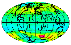 Ozone Field of 18 August 2004