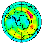 Ozone Field of 18 August 2004