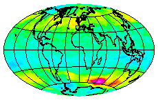 Ozone Field of 19 August 2004