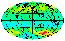 Ozone Field of 21 August 2004