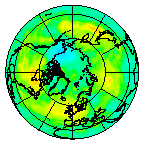 Ozone Field of 21 August 2004