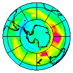 Ozone Field of 21 August 2004