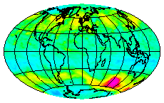 Ozone Field of 22 August 2004