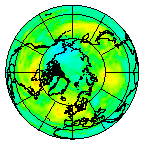Ozone Field of 22 August 2004
