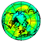 Ozone Field of 23 August 2004
