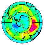 Ozone Field of 23 August 2004