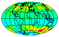 Ozone Field of 24 August 2004
