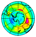 Ozone Field of 24 August 2004