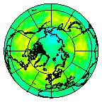 Ozone Field of 25 August 2004