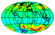 Ozone Field of 26 August 2004