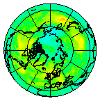 Ozone Field of 27 August 2004