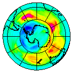 Ozone Field of 27 August 2004