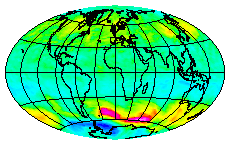 Ozone Field of 28 August 2004