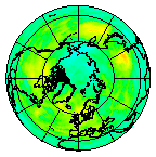 Ozone Field of 28 August 2004