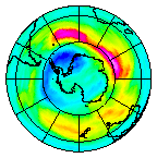 Ozone Field of 28 August 2004