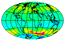 Ozone Field of 29 August 2004