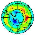Ozone Field of 31 August 2004