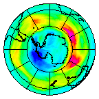 Ozone Field of 01 September 2004