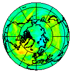 Ozone Field of 03 September 2004