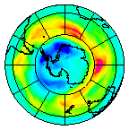 Ozone Field of 03 September 2004
