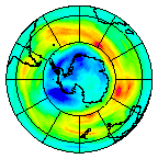 Ozone Field of 04 September 2004