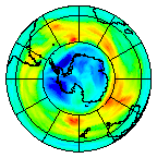 Ozone Field of 05 September 2004