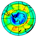 Ozone Field of 07 September 2004
