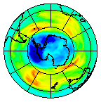 Ozone Field of 08 September 2004
