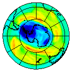 Ozone Field of 10 September 2004