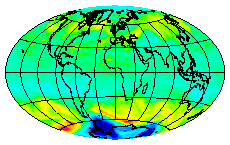 Ozone Field of 11 September 2004
