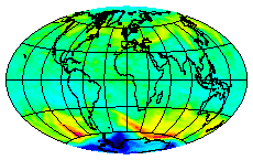 Ozone Field of 13 September 2004