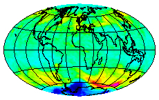 Ozone Field of 14 September 2004