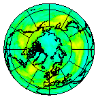 Ozone Field of 15 September 2004
