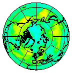 Ozone Field of 16 September 2004