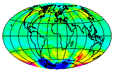 Ozone Field of 19 September 2004