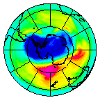 Ozone Field of 19 September 2004