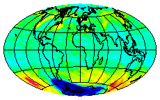Ozone Field of 21 September 2004