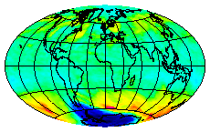 Ozone Field of 22 September 2004