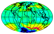 Ozone Field of 25 September 2004